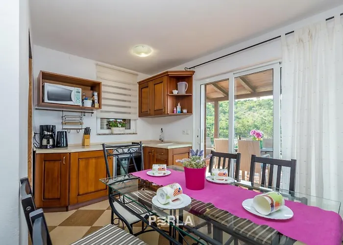 Vikendica House Bella Mare With Sea View 50m From The In A Quiet Location In On Krk Island Vrbnik (Primorje-Gorski Kotar)