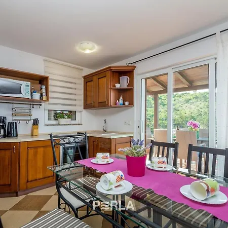Dom wakacyjny House Bella Mare With Sea View 50m From The In A Quiet Location In On Krk Island Vrbnik (Primorje-Gorski Kotar)